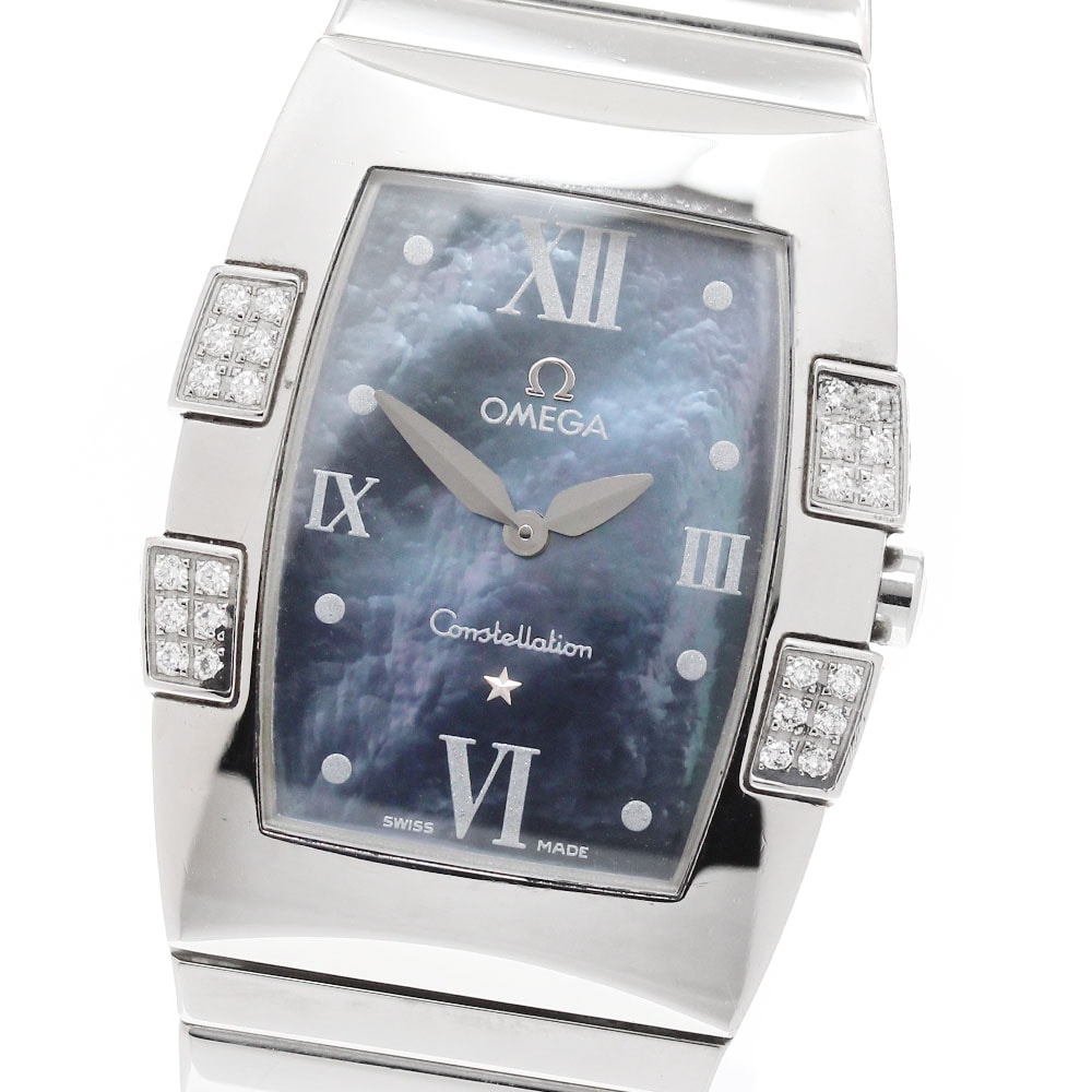 オメガ コンステレーション クアドレラ 1586.72 レディース 【中古】