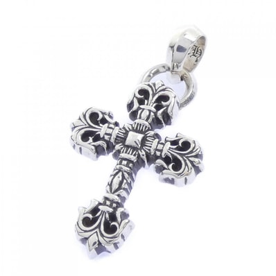 Chrome Hearts Filigree Cross Pendant XS with Plain Bail "Silver"