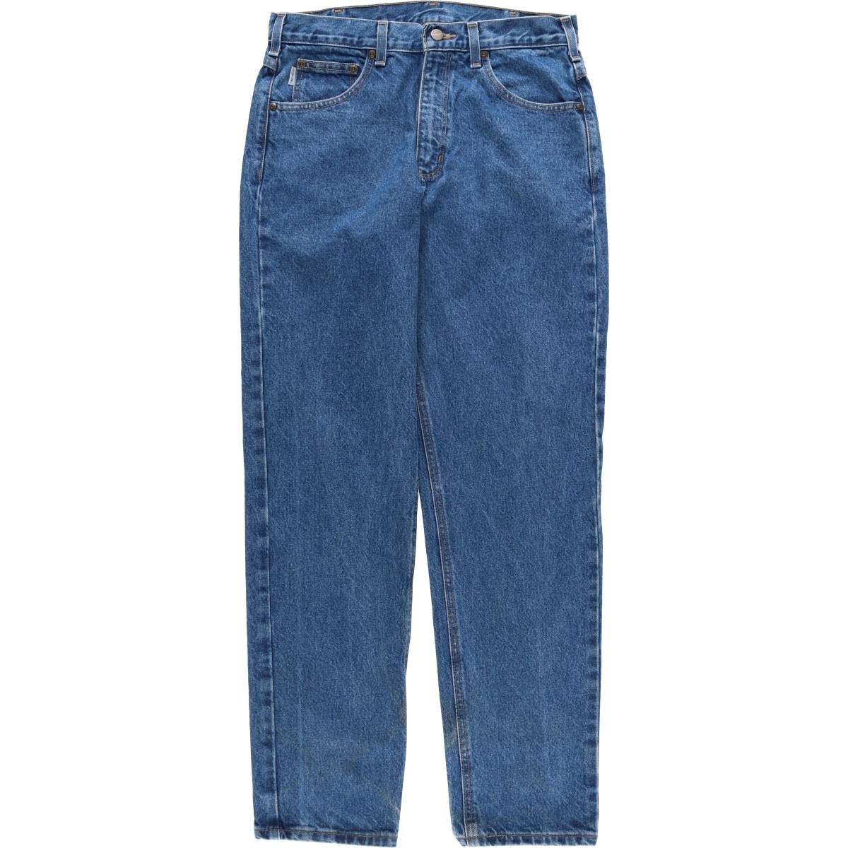 古着 カーハート Carhartt RELAXED FIT ストレートデニムパンツ メンズw32相当/eaa628162