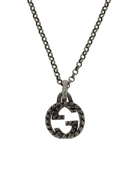 GUCCI Interlocking G Pendant Necklace