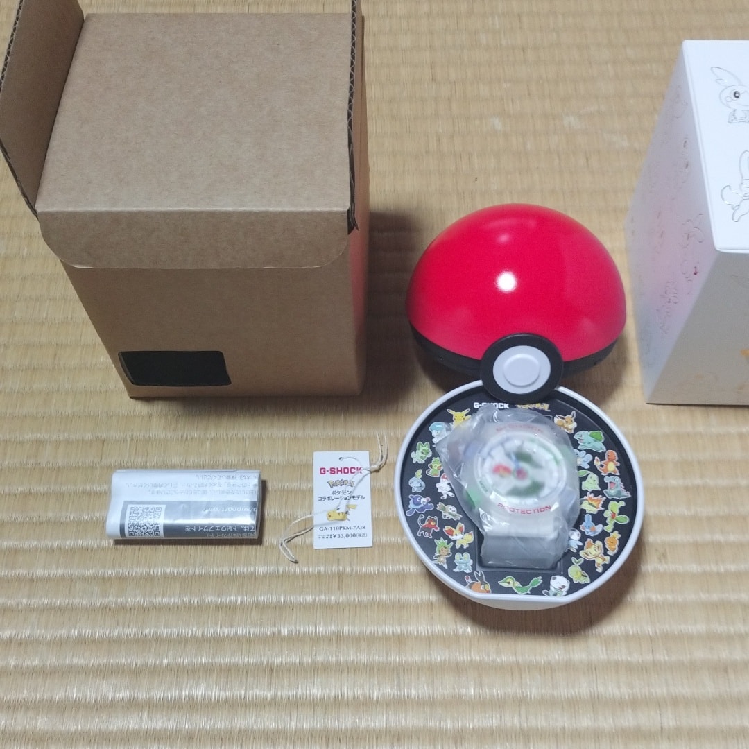 Casio G-Shock x Pokemon GA-110PKM-7AJR "White"