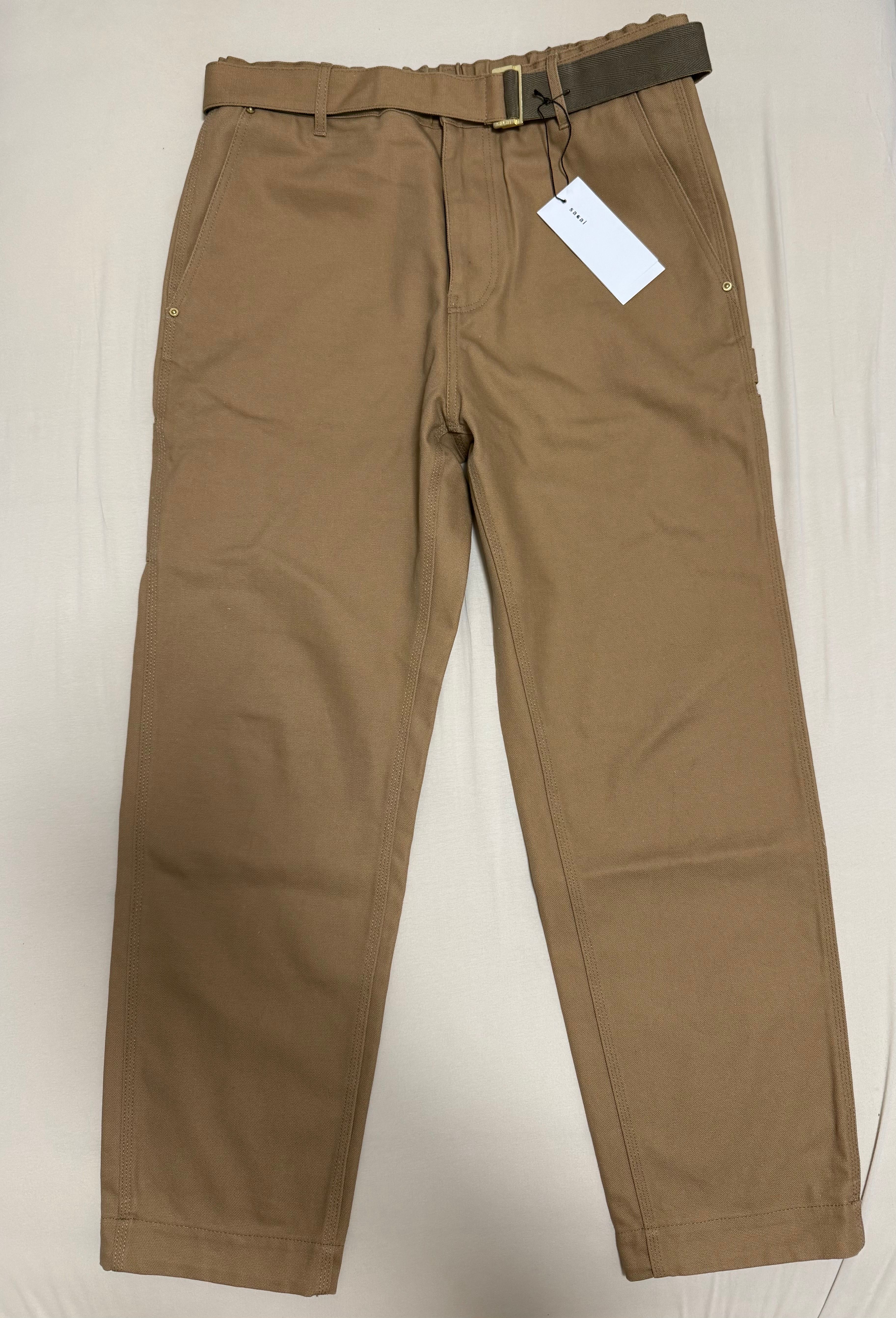 Carhartt WIP x sacai Canvas Pants "Beige"