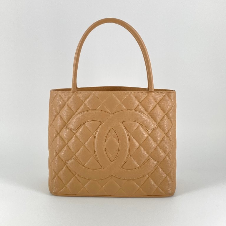 CHANEL(シャネル) 復刻トート 6番台 A01084 トートバッグ ベージュ