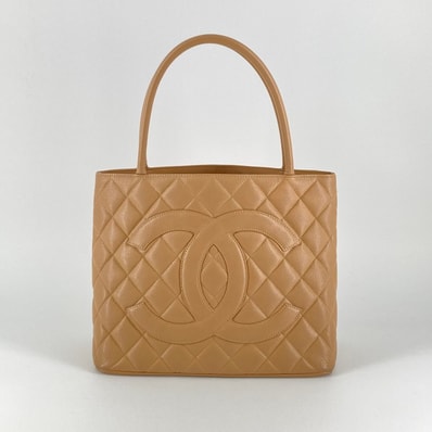 CHANEL(シャネル) 復刻トート 6番台 A01084 トートバッグ ベージュ
