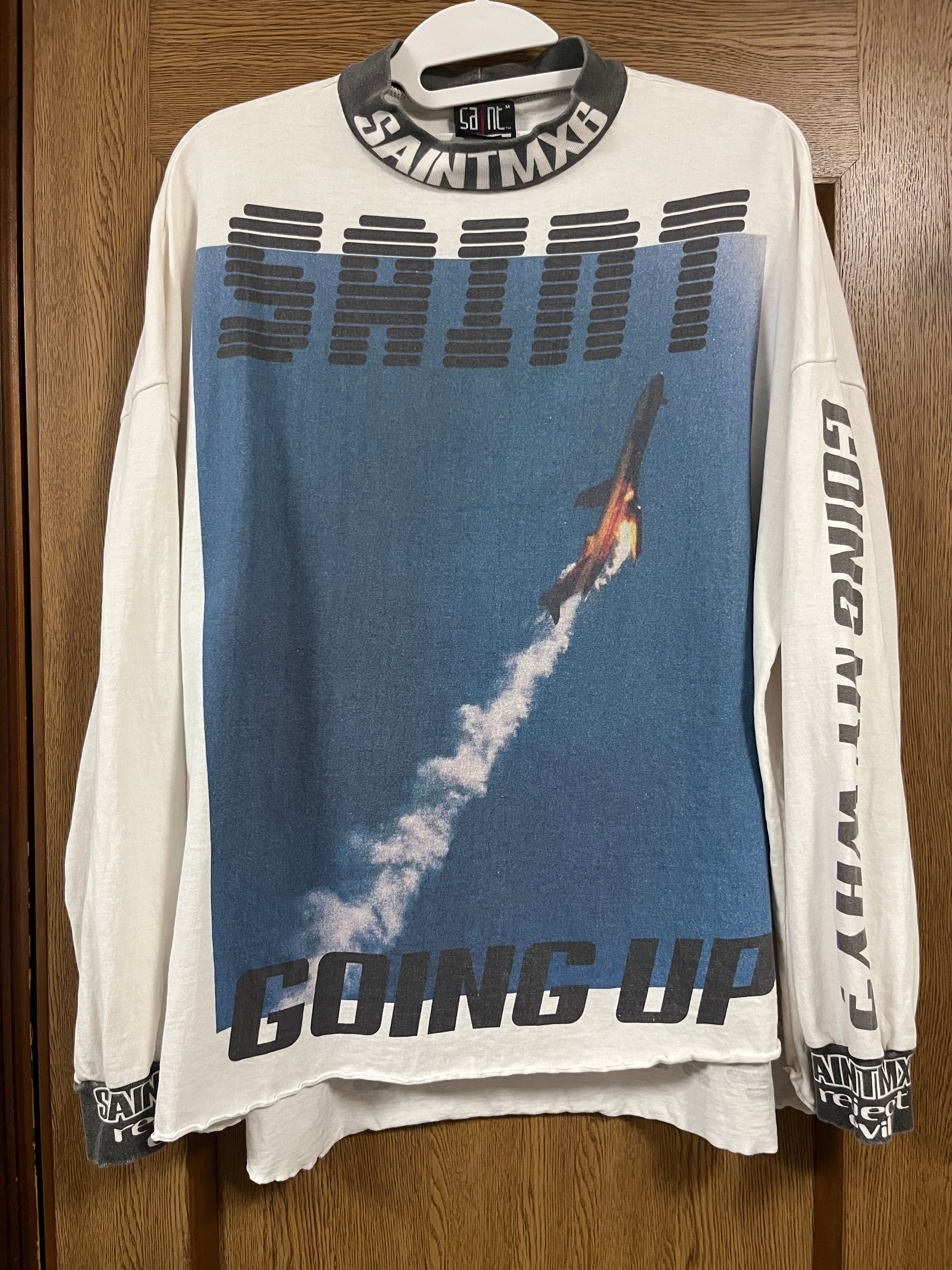 セントマイケル 23AW ゴーイング LS ティー "ホワイト"