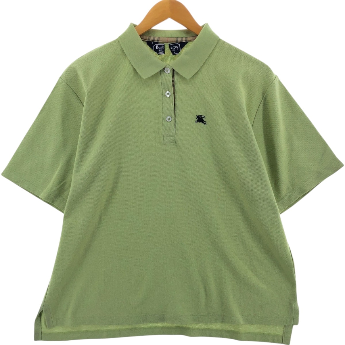 古着 バーバリー Burberry's 半袖 ポロシャツ USA製 メンズM相当/eaa548037
