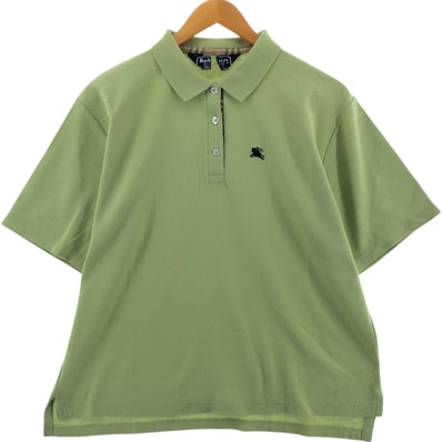 古着 バーバリー Burberry's 半袖 ポロシャツ USA製 メンズM相当/eaa548037