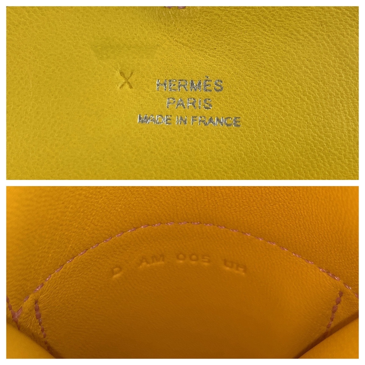 極美品★箱付 ヴィンテージ エルメス レザー ミニ フォトケース イエロー 美品 HERMES エルメス イン ザ ループ トゥー ゴー PM イエロー