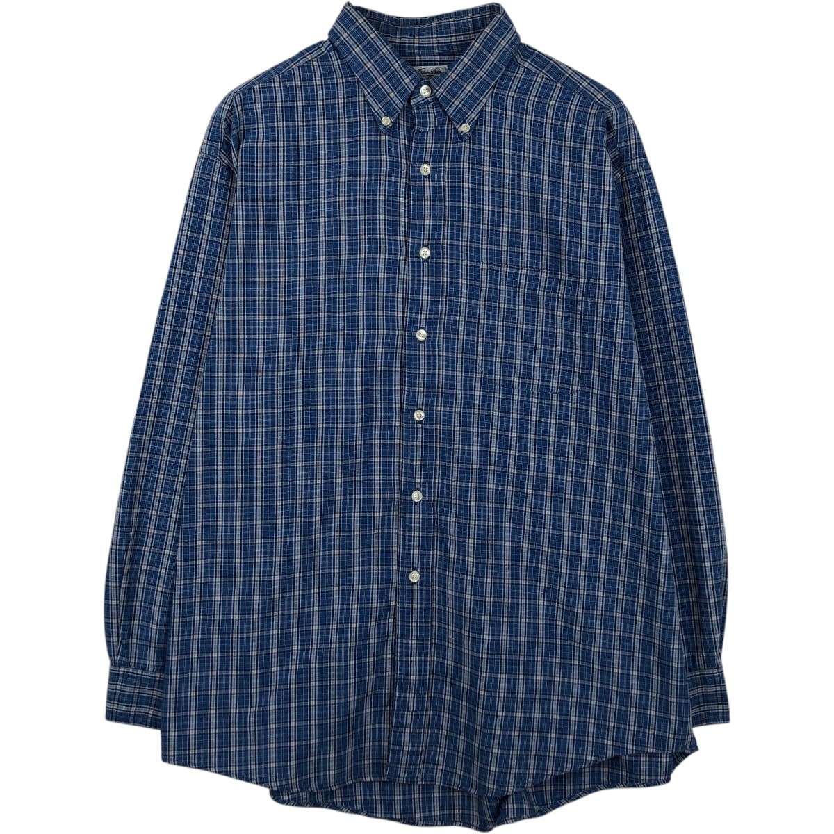 古着 ブルックスブラザーズ Brooks Brothers 長袖 ボタンダウンチェックシャツ メンズL相当/eaa665973