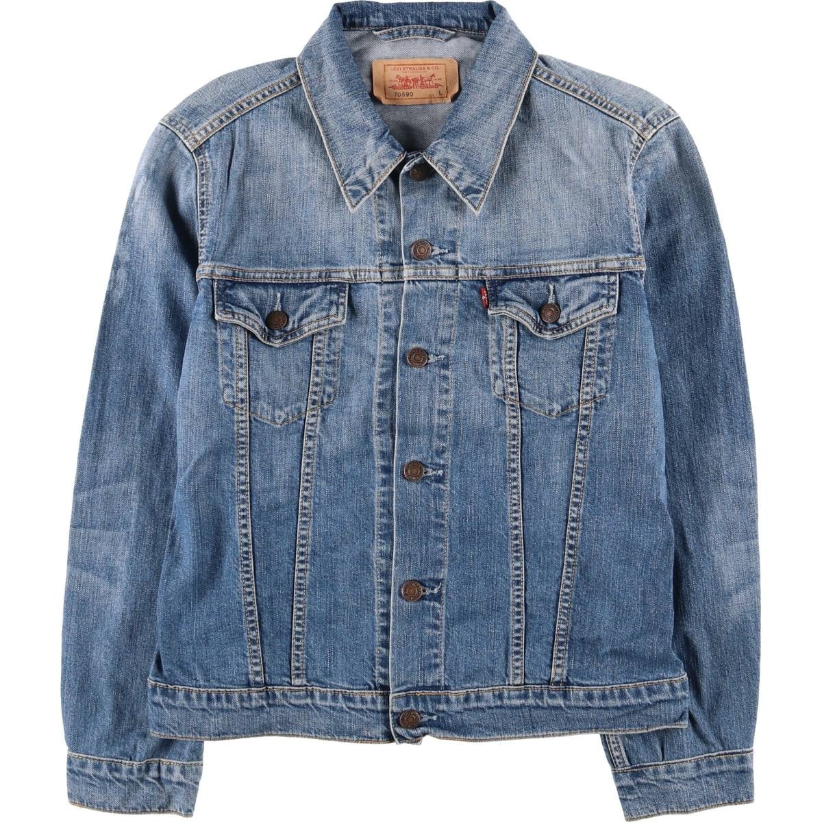 古着 リーバイス Levi's 70590 ユーロモデル デニムジャケット Gジャン レディースL相当/eaa538697