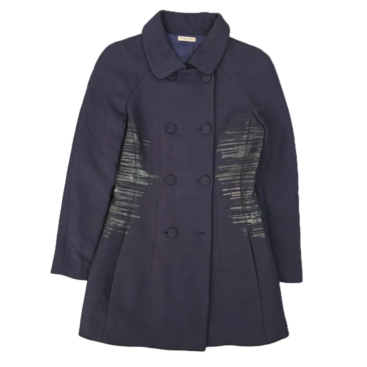 BOTTEGAVENETA ボッテガヴェネタ ダブルボタン コート トーマスマイヤー 丸襟 その他アウター 40 ウール  レディース【中古】