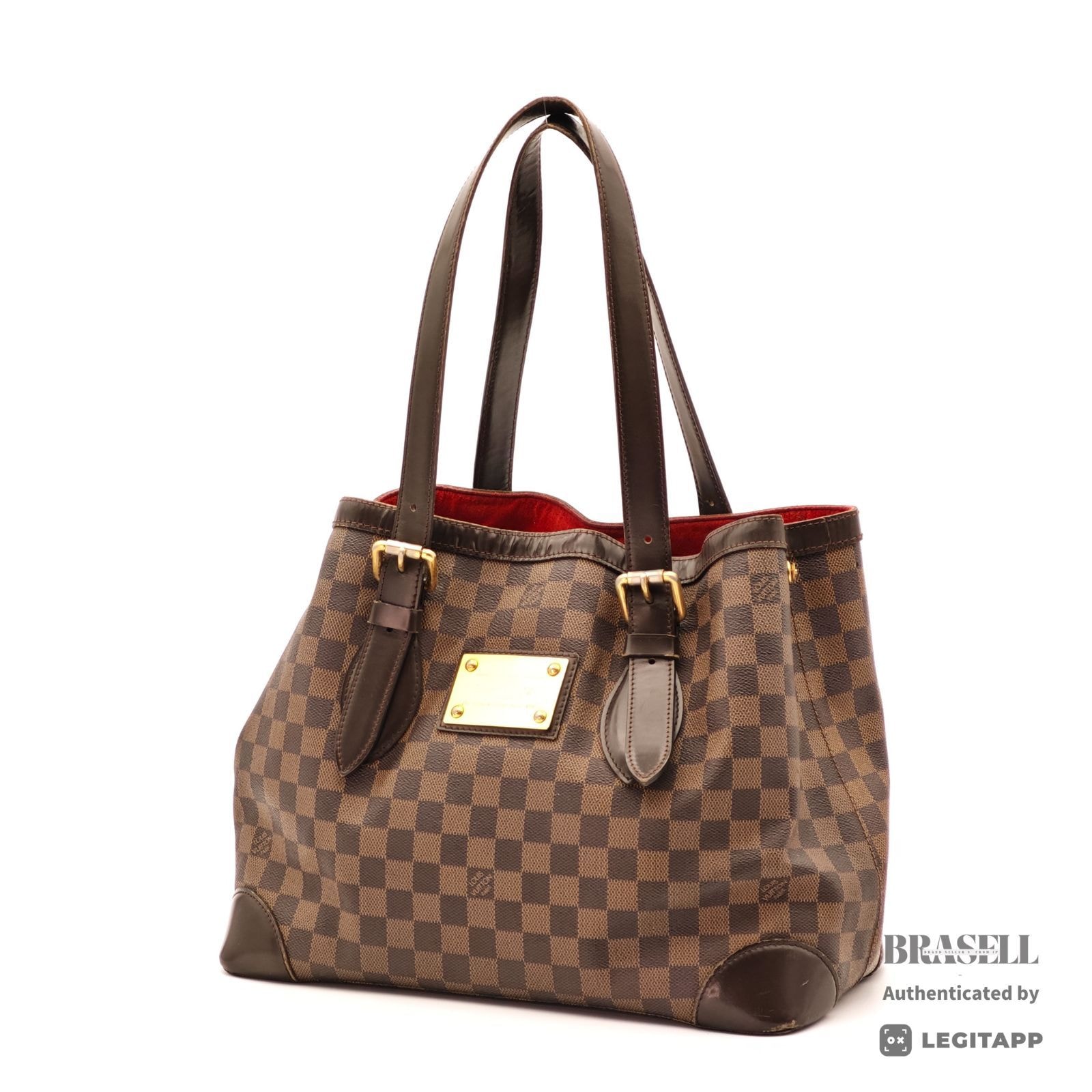 LOUIS VUITTON ルイ・ヴィトン ハムステッドMM ダミエ ハムステッドMM N51204 ハンドバッグ Canvas Brown レディース