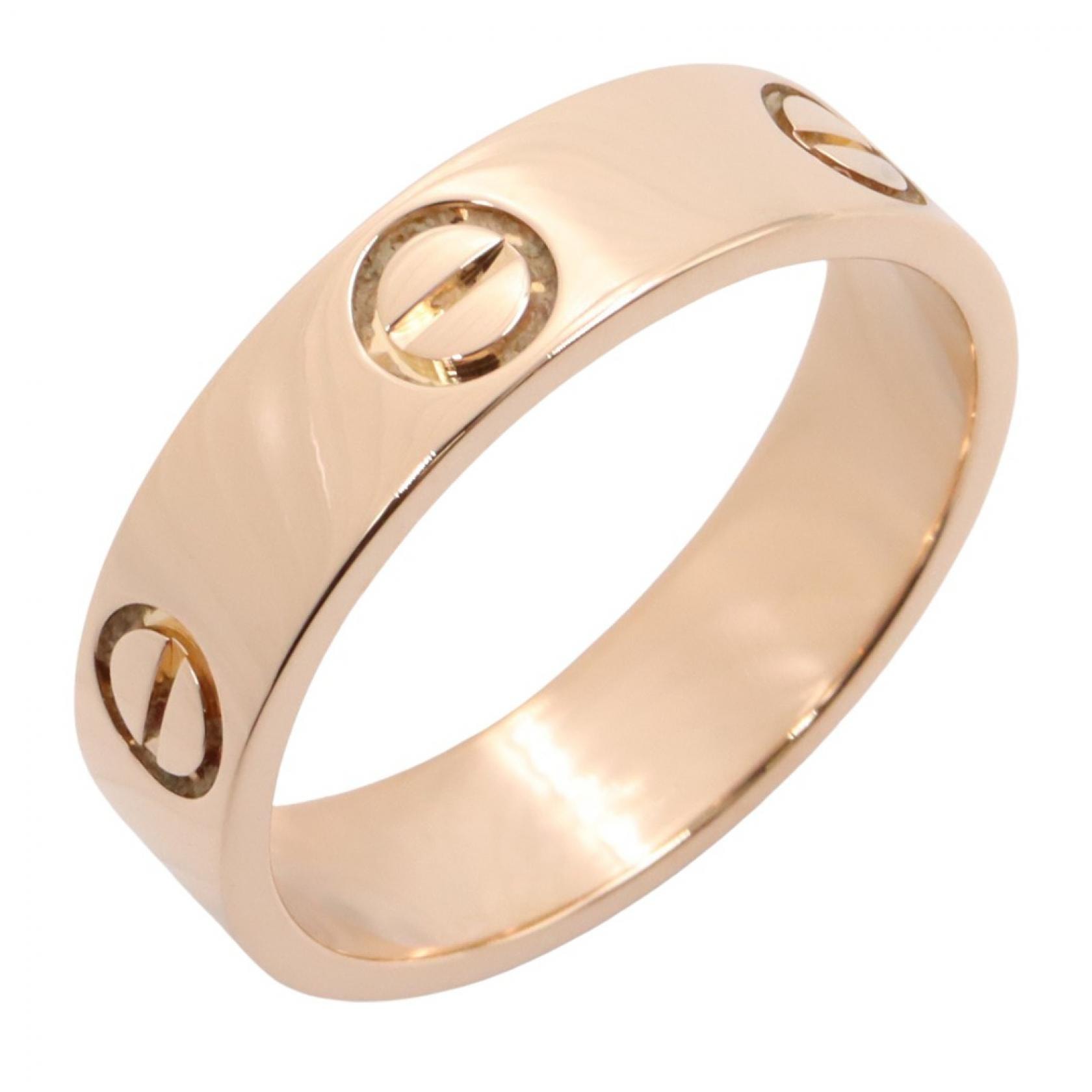カルティエ CARTIER ラブリング リング・指輪 ジュエリー K18PG(ピンクゴールド) レディース ゴールド系 B4084800 【中古】