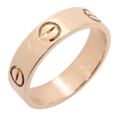 カルティエ CARTIER ラブリング リング・指輪 ジュエリー K18PG(ピンクゴールド) レディース ゴールド系 B4084800 【中古】
