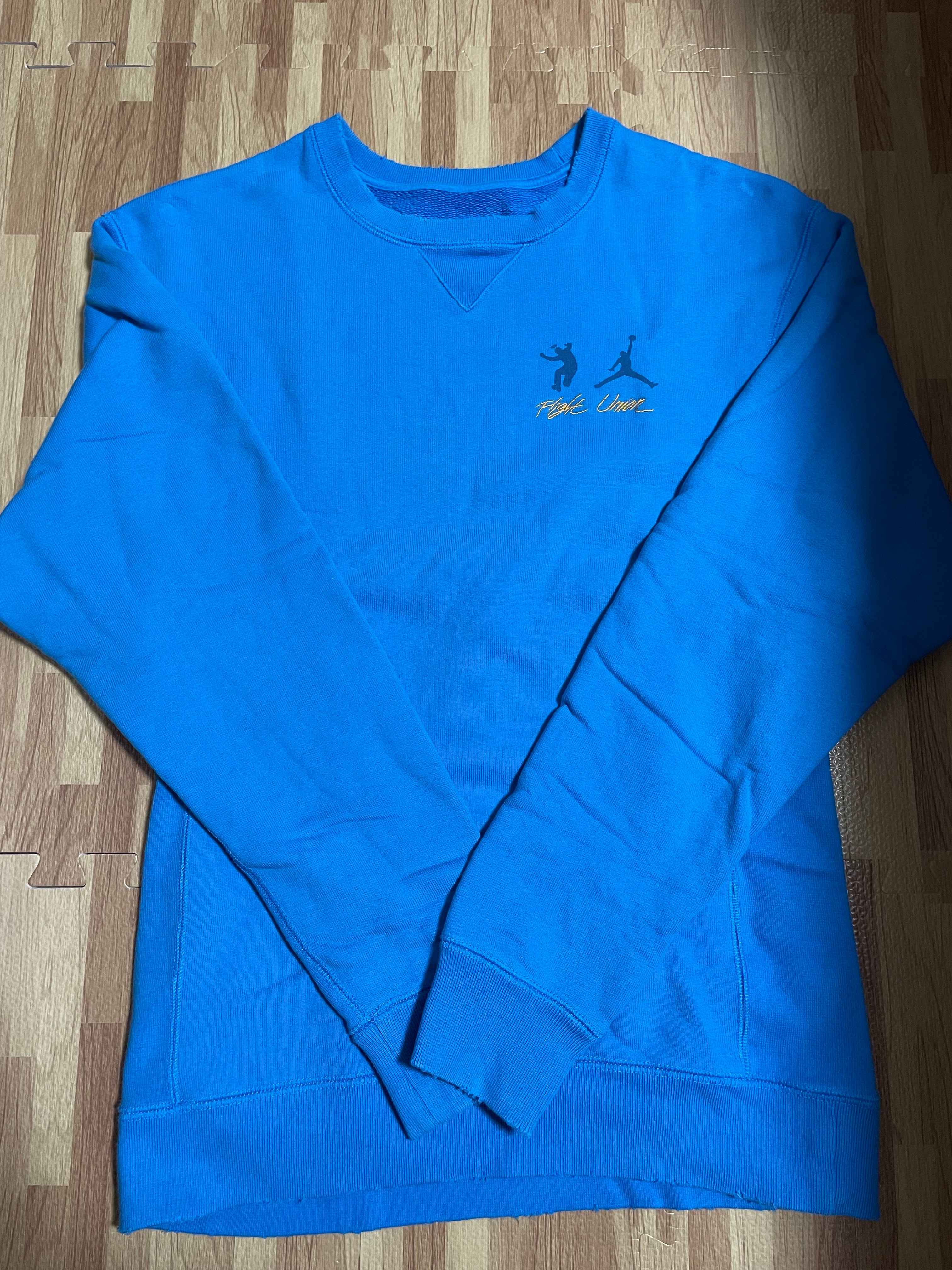 ユニオン × ジョーダン2 フューチャー イズ ナウ FLC クルー "ブルー"