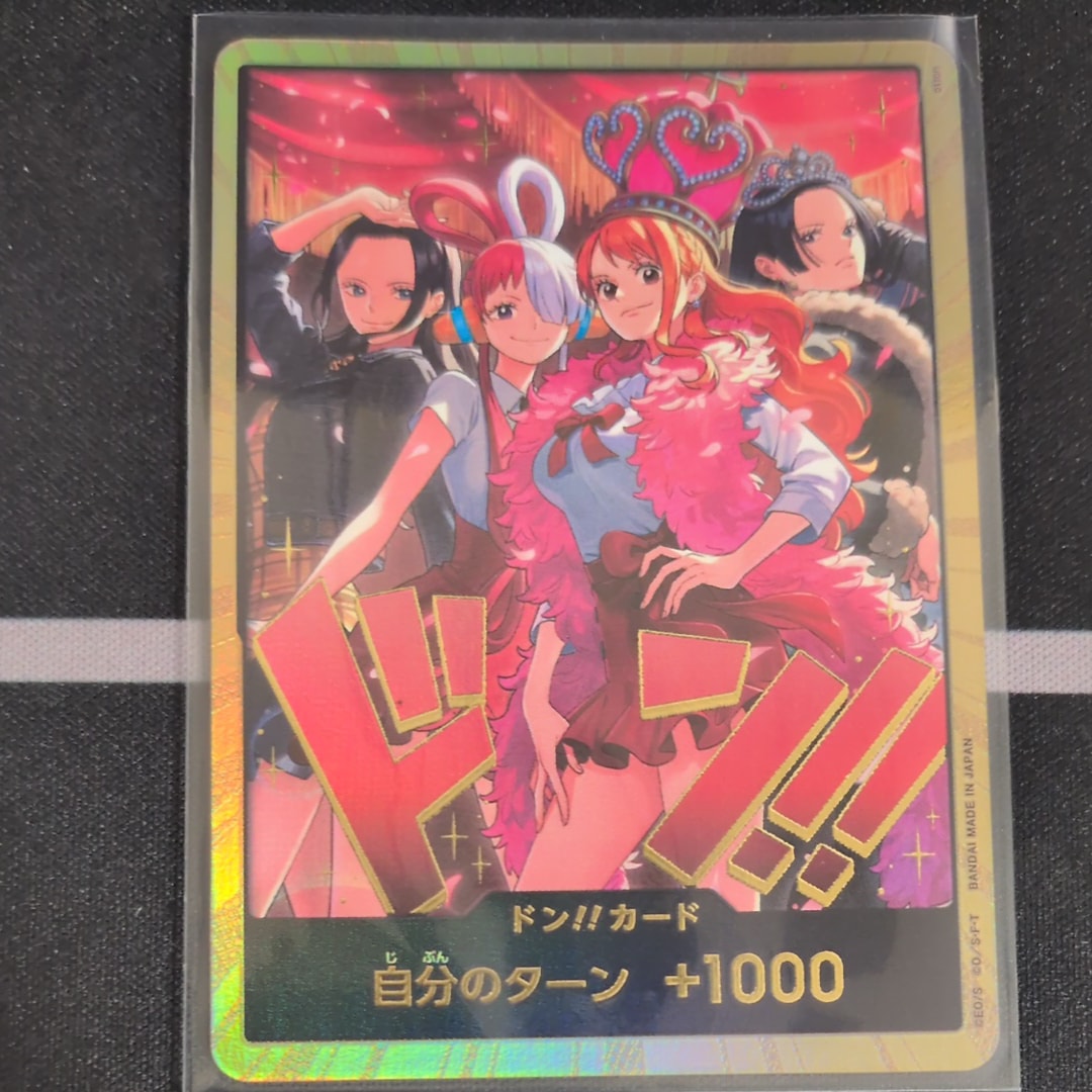 PSA10】ドン!!カード : ロビン&ウタ&ナミ&ハンコック スーパーパラレル