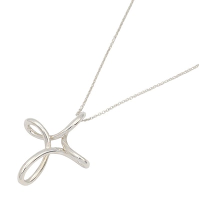 ティファニー TIFFANY&CO インフィニティクロス ネックレス ネックレス ジュエリー シルバー925 メンズ レディース シルバー系 【中古】