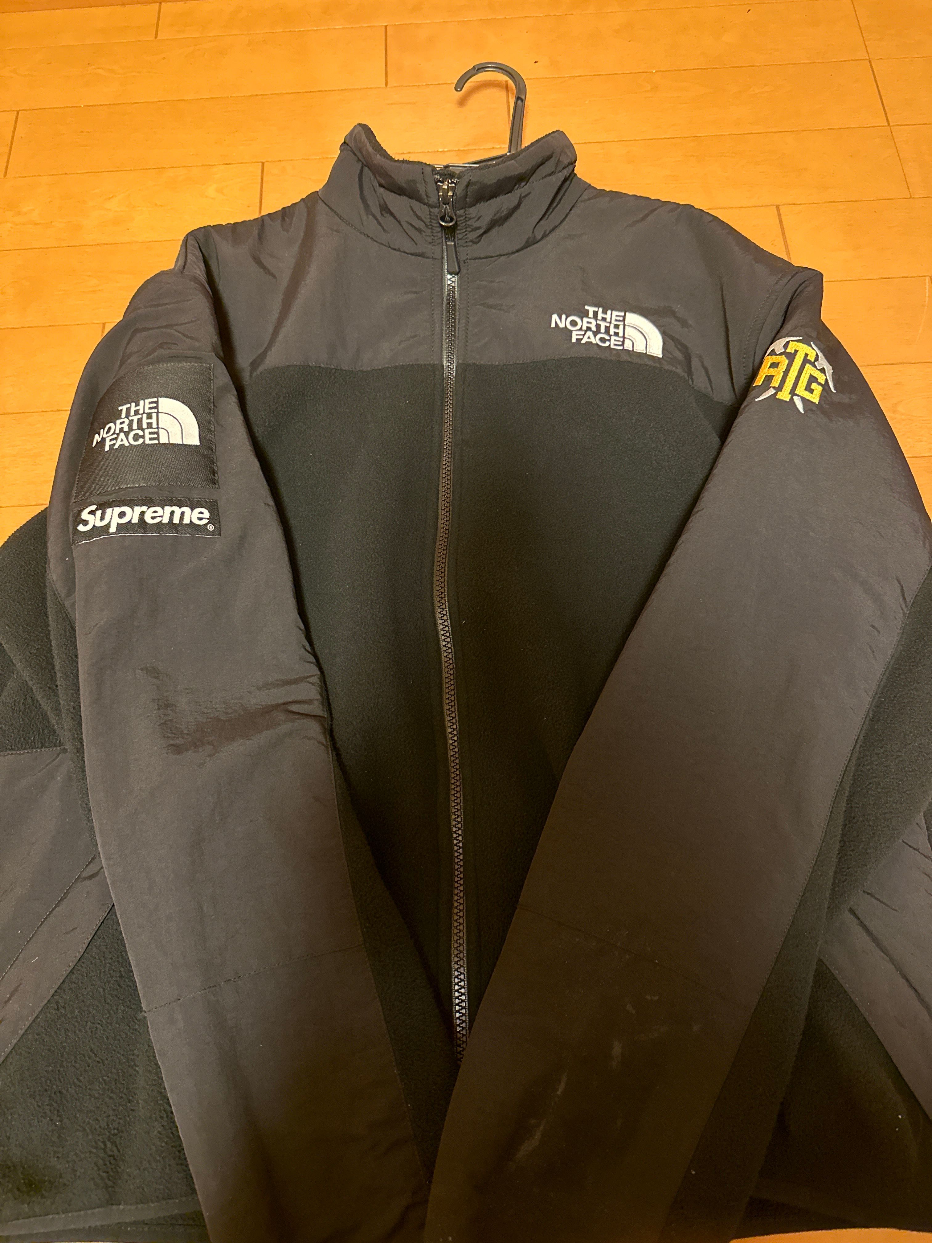Supreme x The North Face RTG Fleece Jacket "Black"