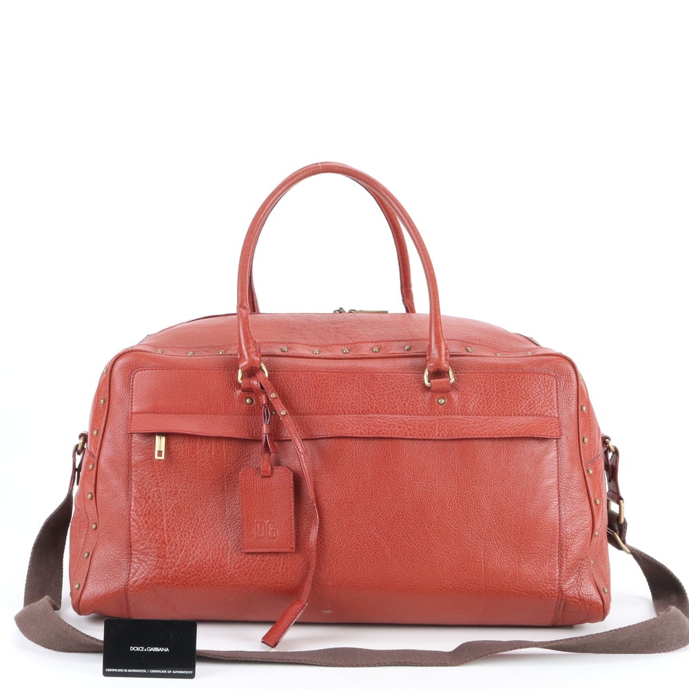 ドルチェアンドガッバーナ ボストン バッグ レザー