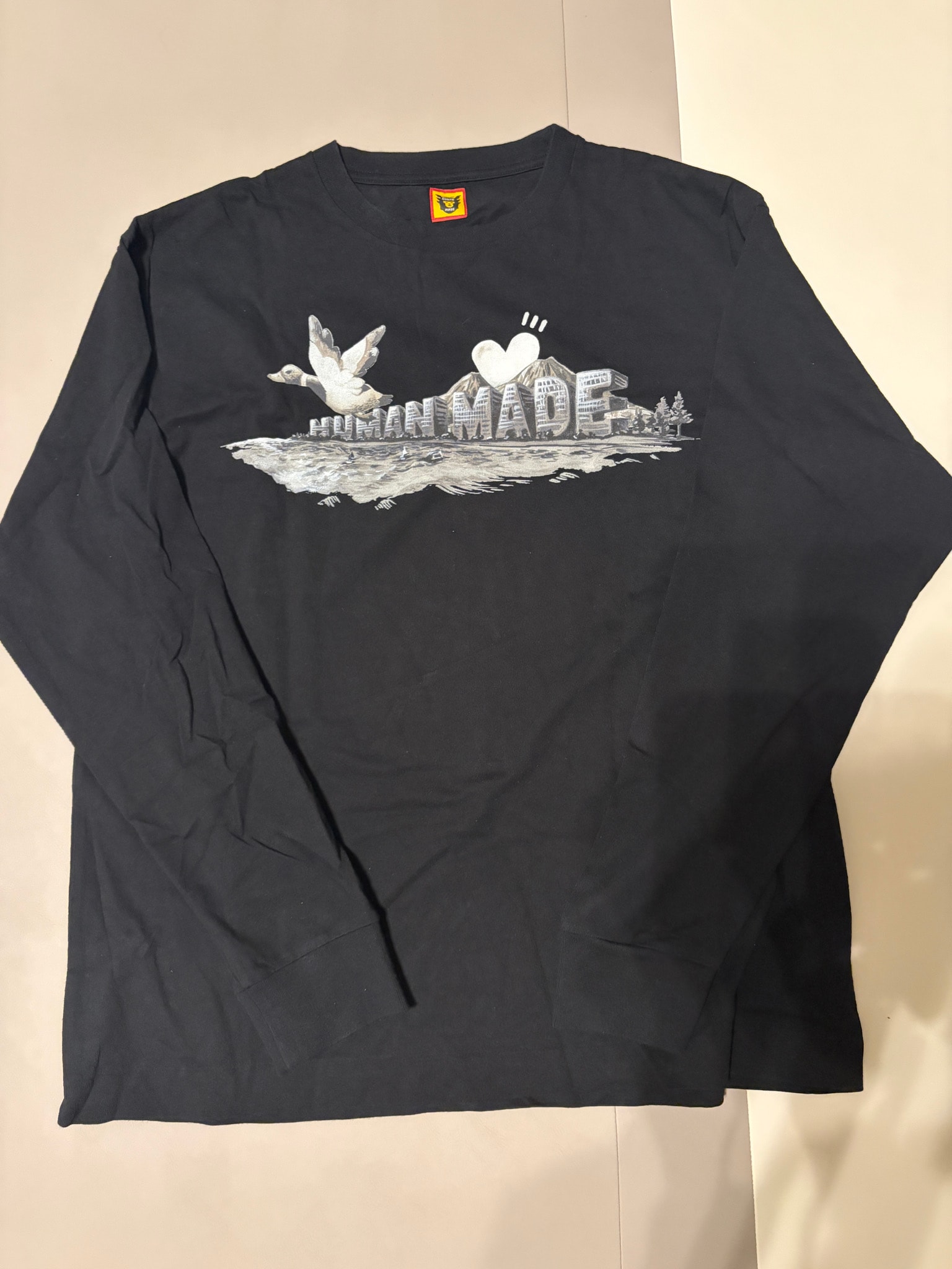 HUMAN MADE Graphic L/S T-Shirt "Black"