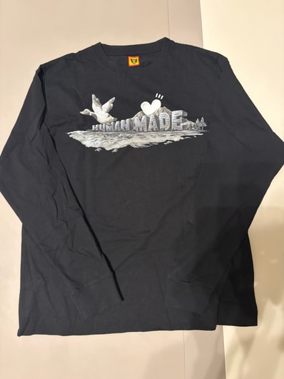 HUMAN MADE Graphic L/S T-Shirt "Black"