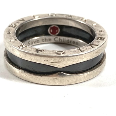 ブルガリ BVLGARI セーブザチルドレン SAVE THE CHILDREN リング 指輪 アクセサリー リング・指輪 AG925 ブラック