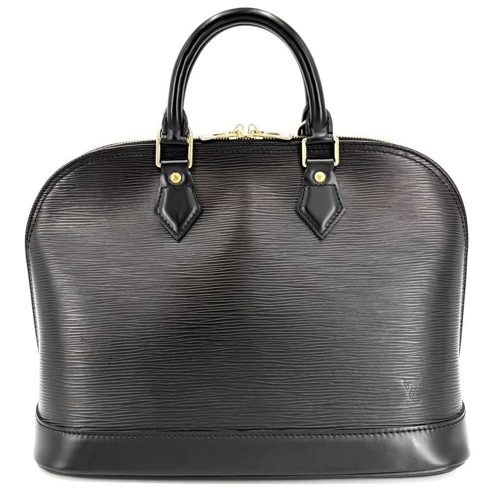 LOUIS VUITTON ルイヴィトン ハンドバッグ アルマPM ブラック 黒 M52802 エピレザー    ノワール シルバー金具 レディース【中古品】