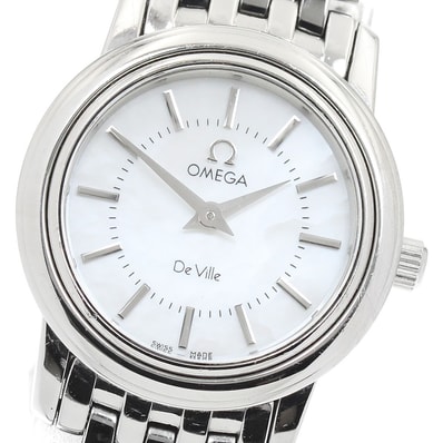 オメガ デビル プレステージ 4570.72 レディース 【中古】