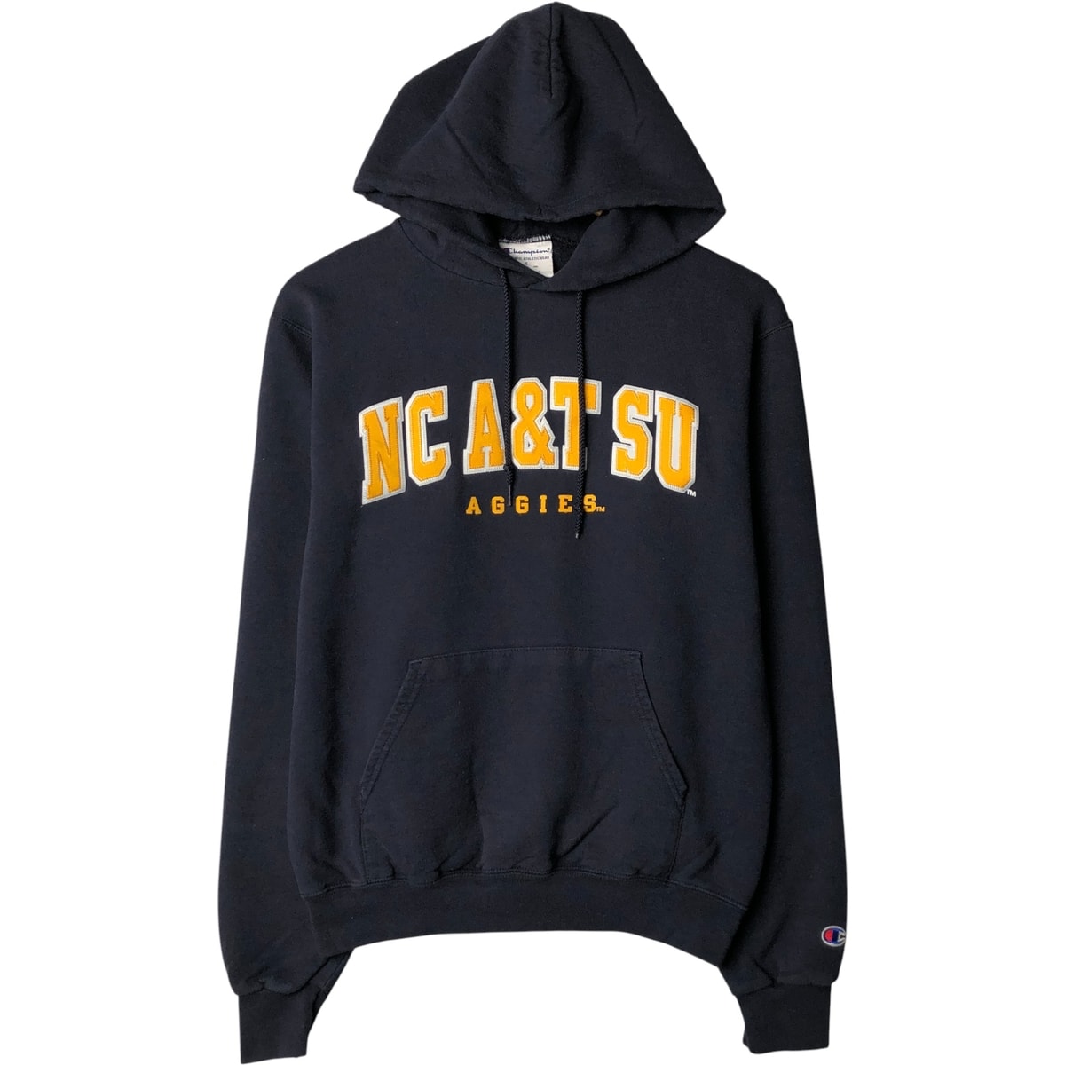 古着 チャンピオン Champion AUTHENTIC ATHLETICWEAR カレッジ スウェットプルオーバーパーカー メンズS相当/eaa588836