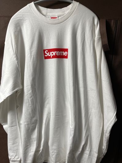 Supreme Box Logo L/S Tee "White"