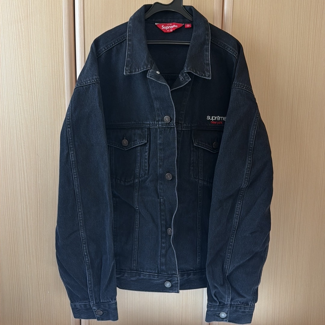 Supreme Denim Trucker Jacket "Black" (26SS)