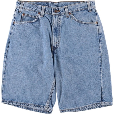 古着 90年代 リーバイス Levi's 550 RELAXED FIT オレンジタブ デニムショーツ ハーフパンツ ジョーツ メンズw33相当 ヴィンテージ/eaa583304