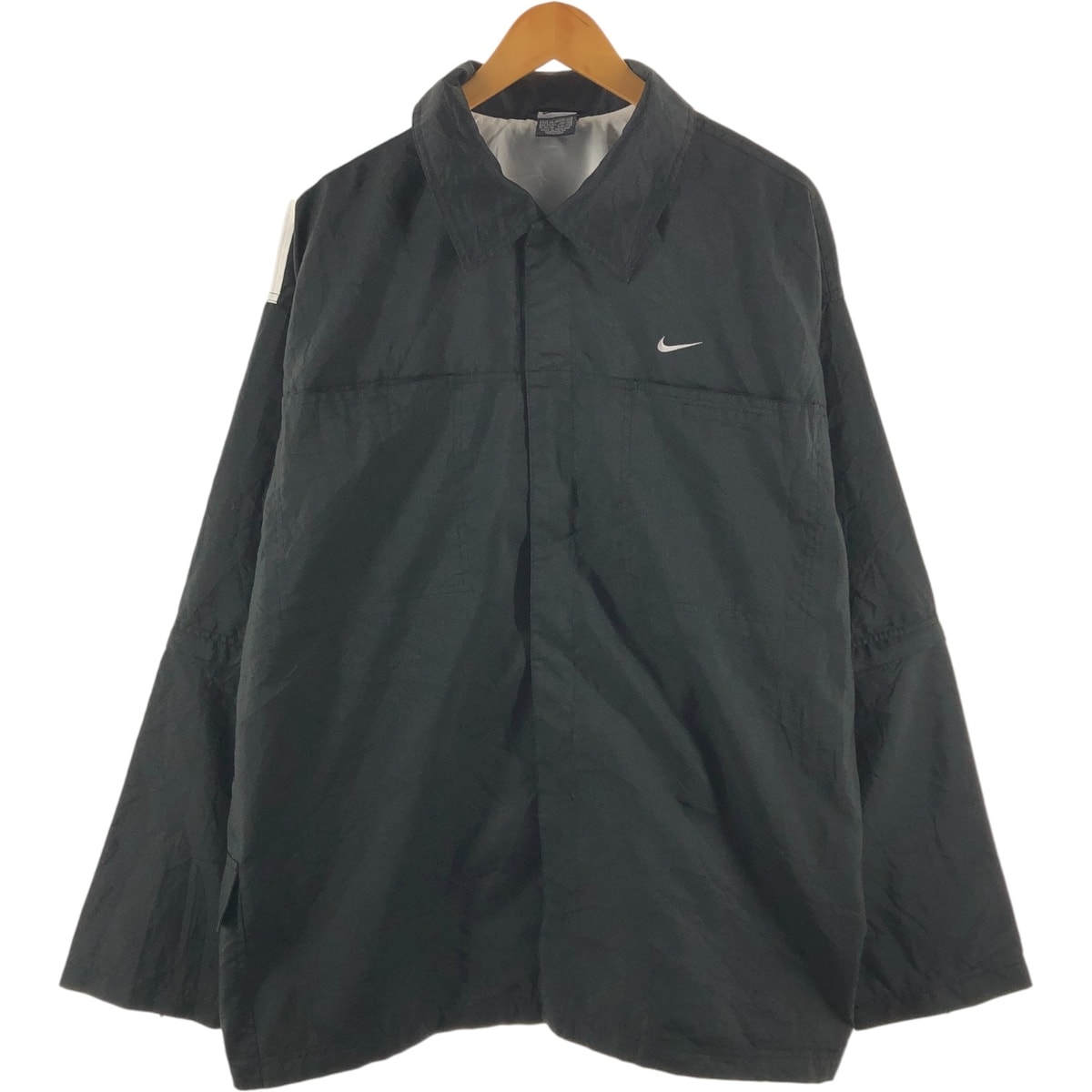 古着 00年代 ナイキ NIKE 襟付き ウインドブレーカー メンズXL相当/eaa527667