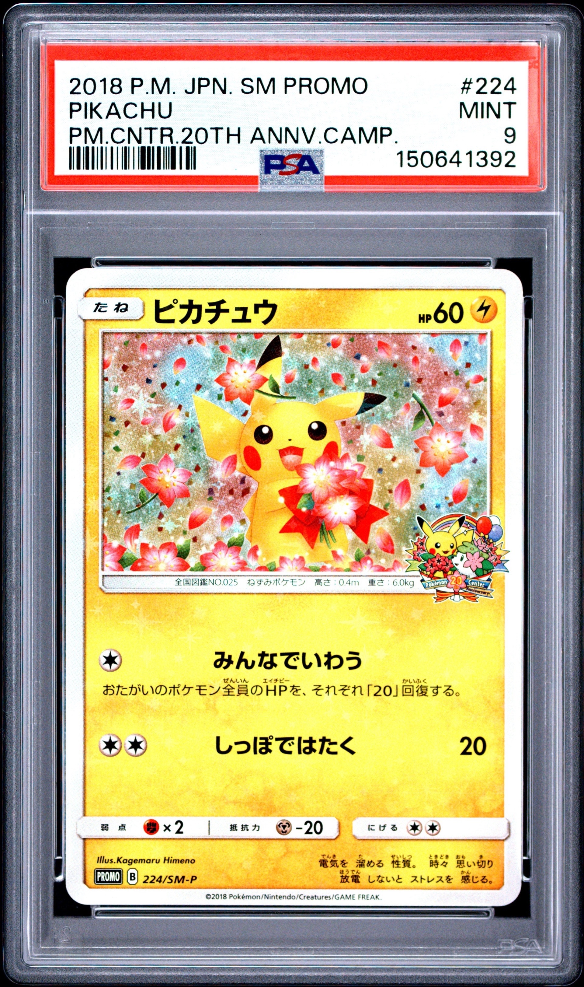 ピカチュウ: プロモ[SM-P 224](プロモーションカード「SM-P」)