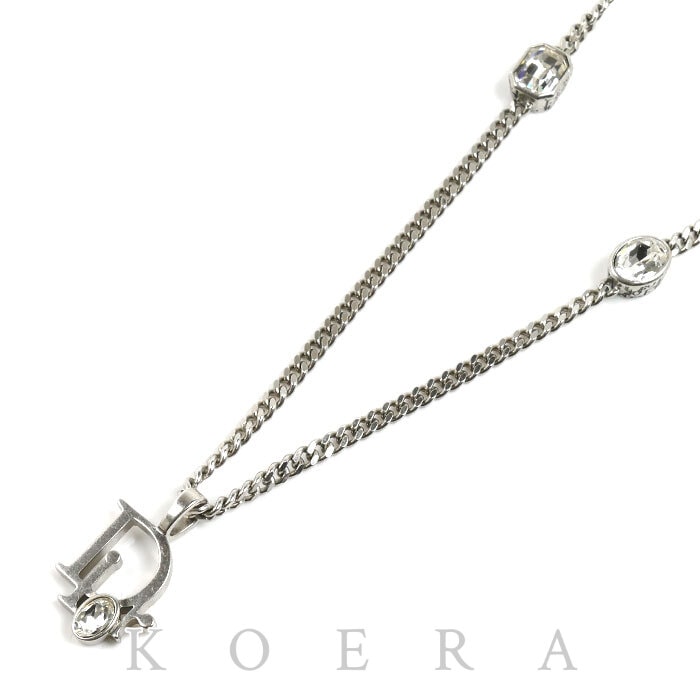 Dior ディオール 真鍮 Sparkle ネックレス N3507HOMMT_D001 18.4g 54~58cm ユニセックス【中古】
