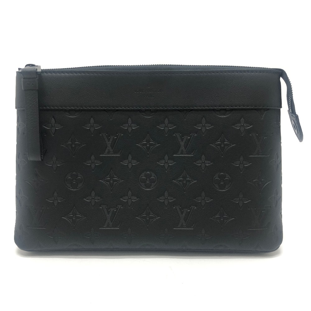 ルイヴィトン LOUIS VUITTON ポシェット・ヴォワヤージュ スープル M82545 カバン クラッチ セカンドバッグ ブラック 新品