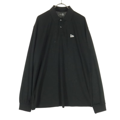 NEW ERA ニューエラ 長袖 ポロシャツ XL ブラック