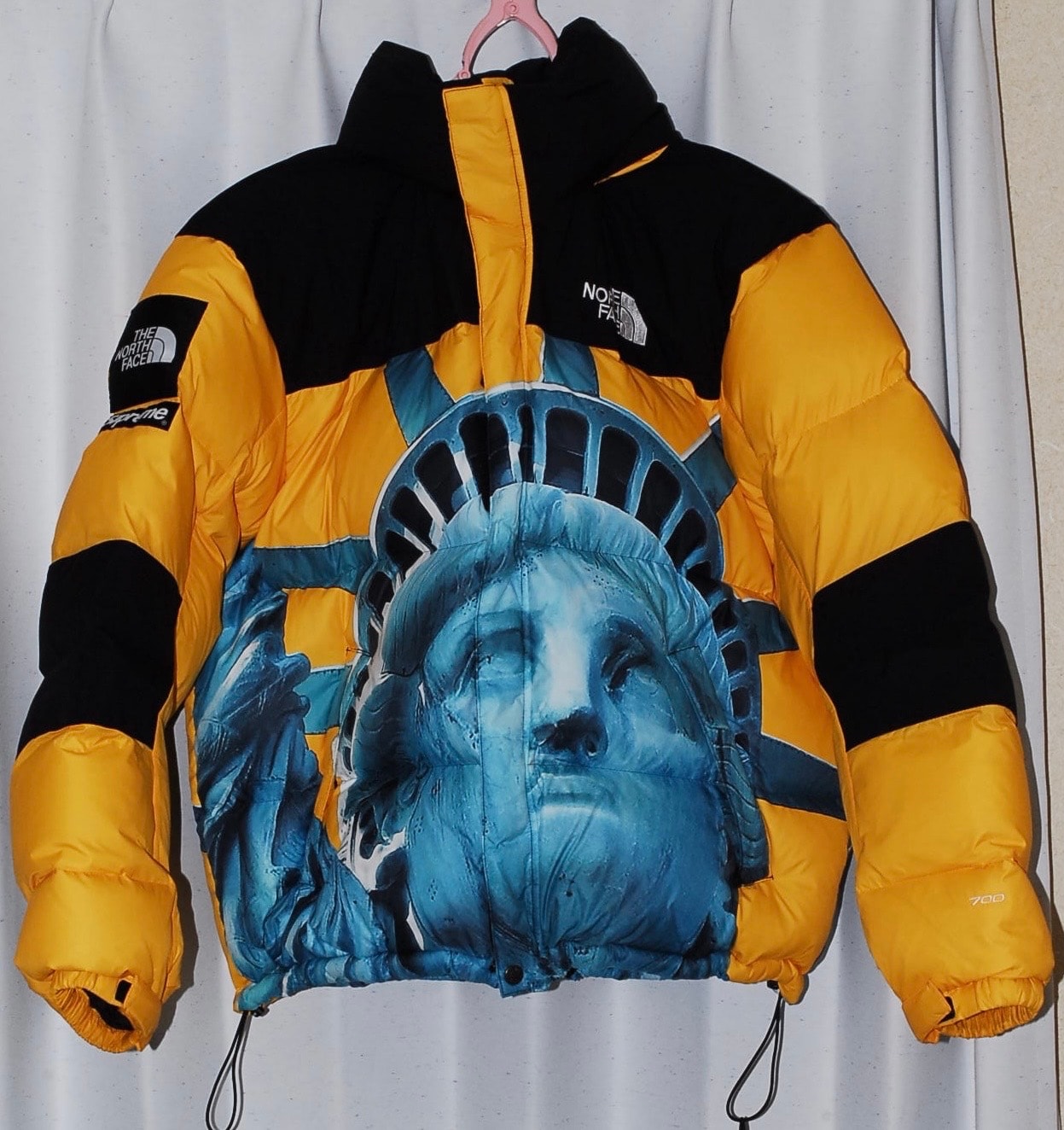 Supreme x The North Face Statue of Liberty Baltoro Jacket "Yellow"