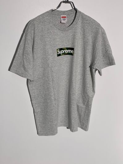 Supreme Box Logo Tee "Ash Grey" (23FW)