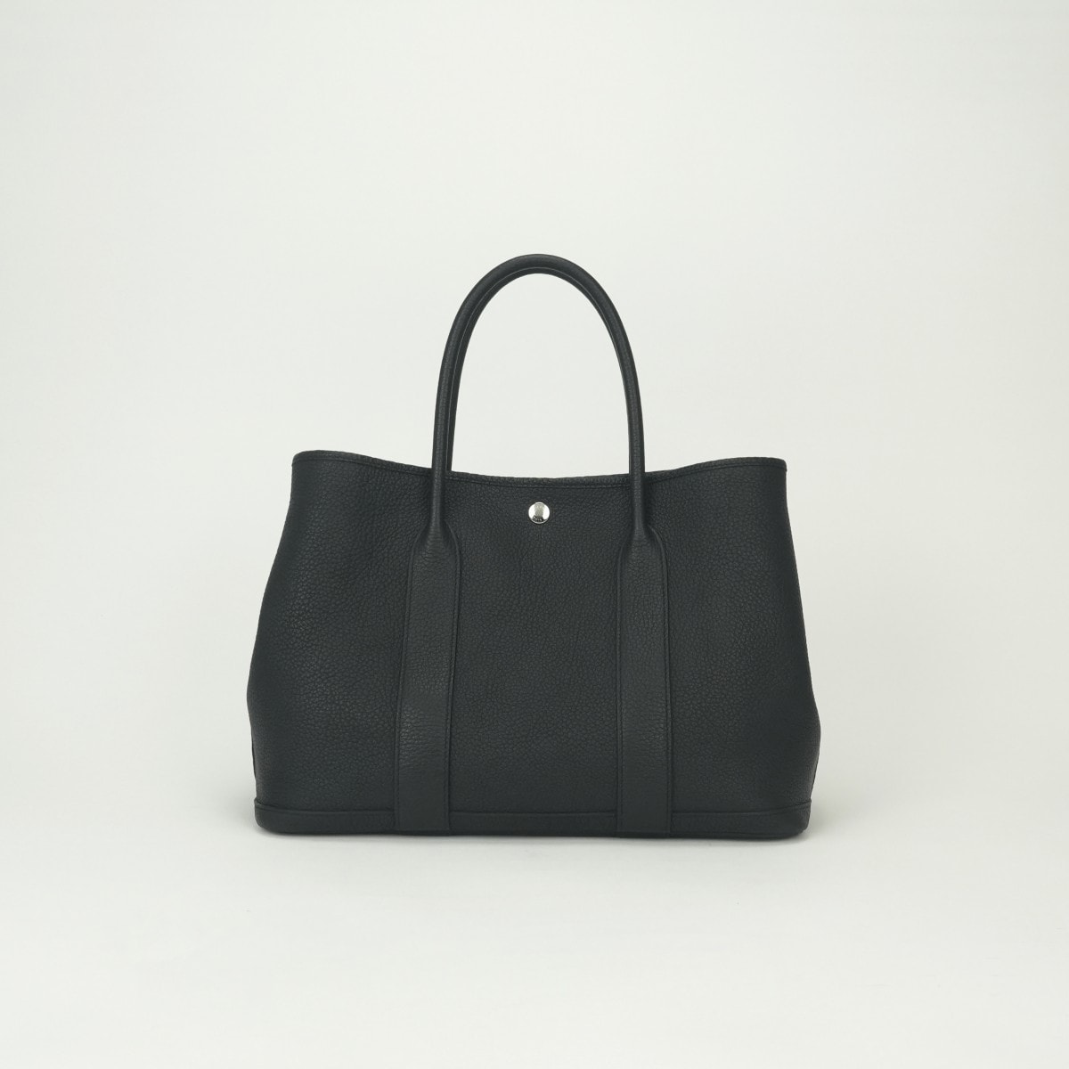 エルメス HERMES ガーデンパーティ PM ガーデンパーティ PM ガーデンパーティ36 ガーデンパーティー バッグ トートバッグ ネゴンダ ノワール Noir ブラック Black 黒 シルバー金具 ハンドバッグ