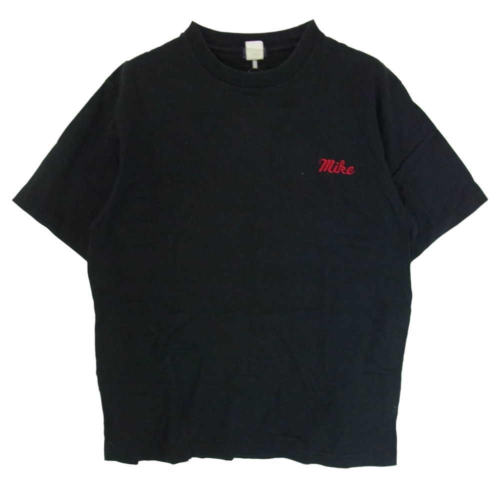 TAILOR TOYO テイラー東洋 Tシャツ バック 虎 刺繍 クルーネック コットン Tシャツ 半袖カットソー ブラック系 L【中古】