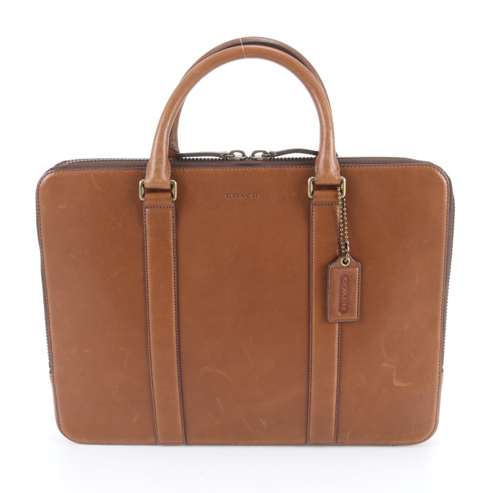 ■美品 コーチ70981 ビジネス バッグ レザー