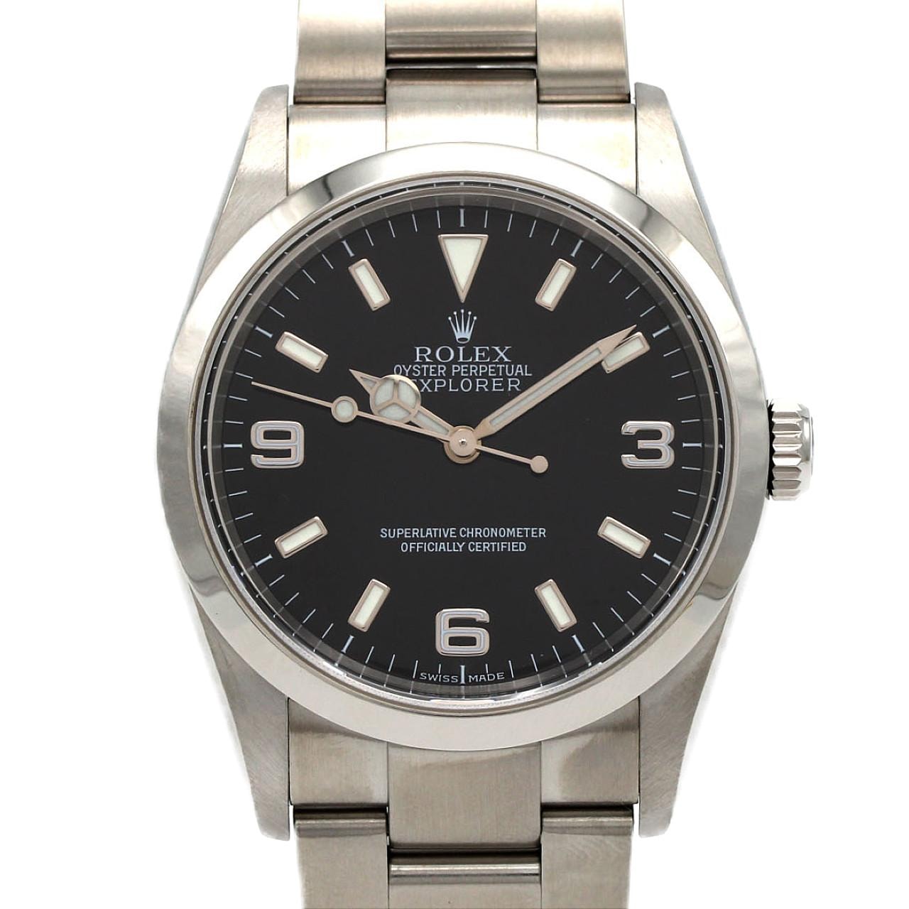 ロレックス エクスプローラーI 114270 SS 自動巻 Z番