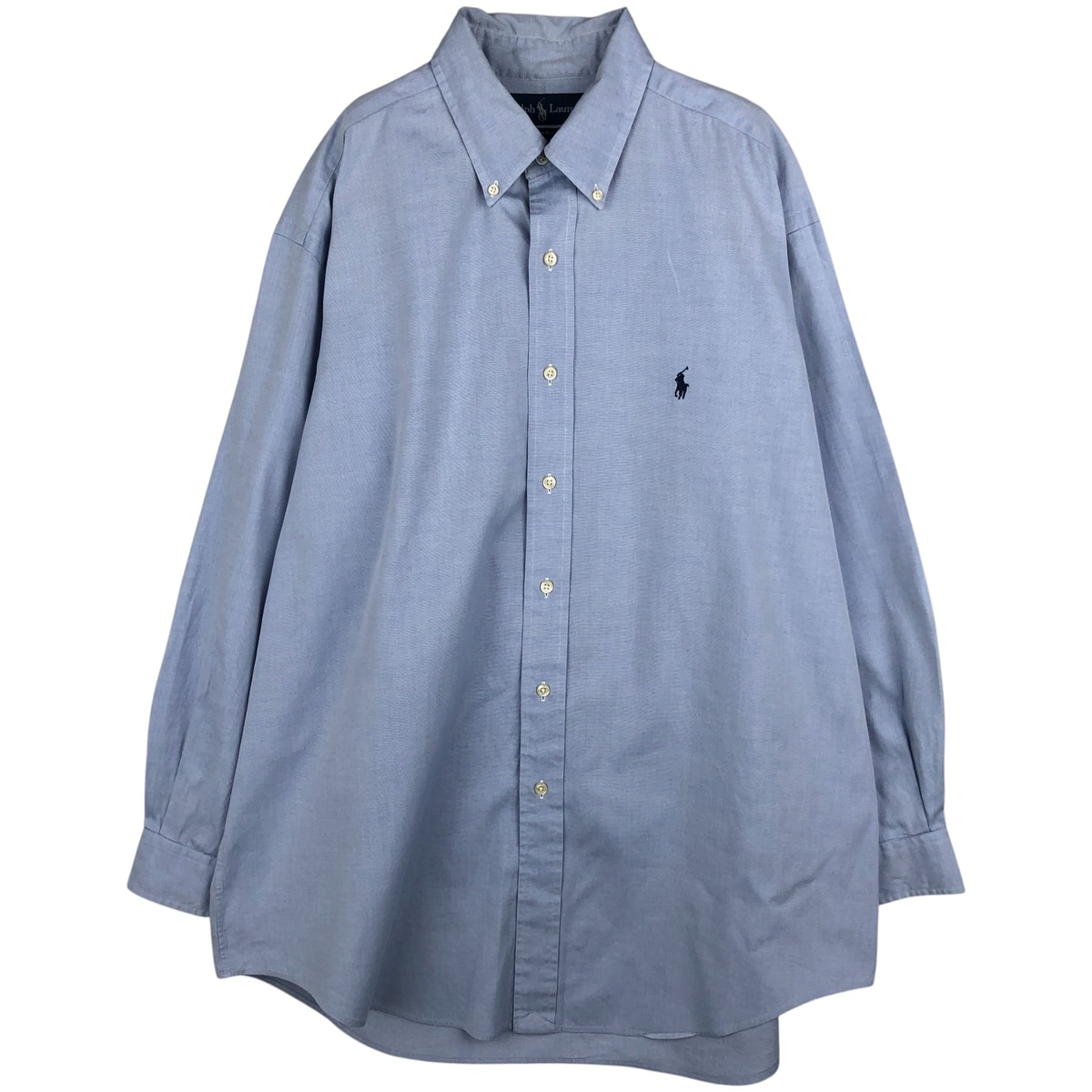 古着 ラルフローレン Ralph Lauren YARMOUTH 長袖 ボタンダウンシャツ メンズL相当/eaa610118