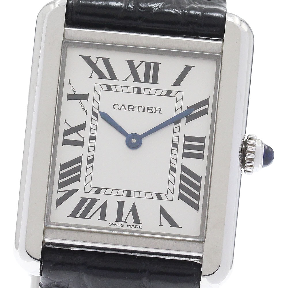 ★保 カルティエ タンクソロSM  W5200005 レディース 【中古】