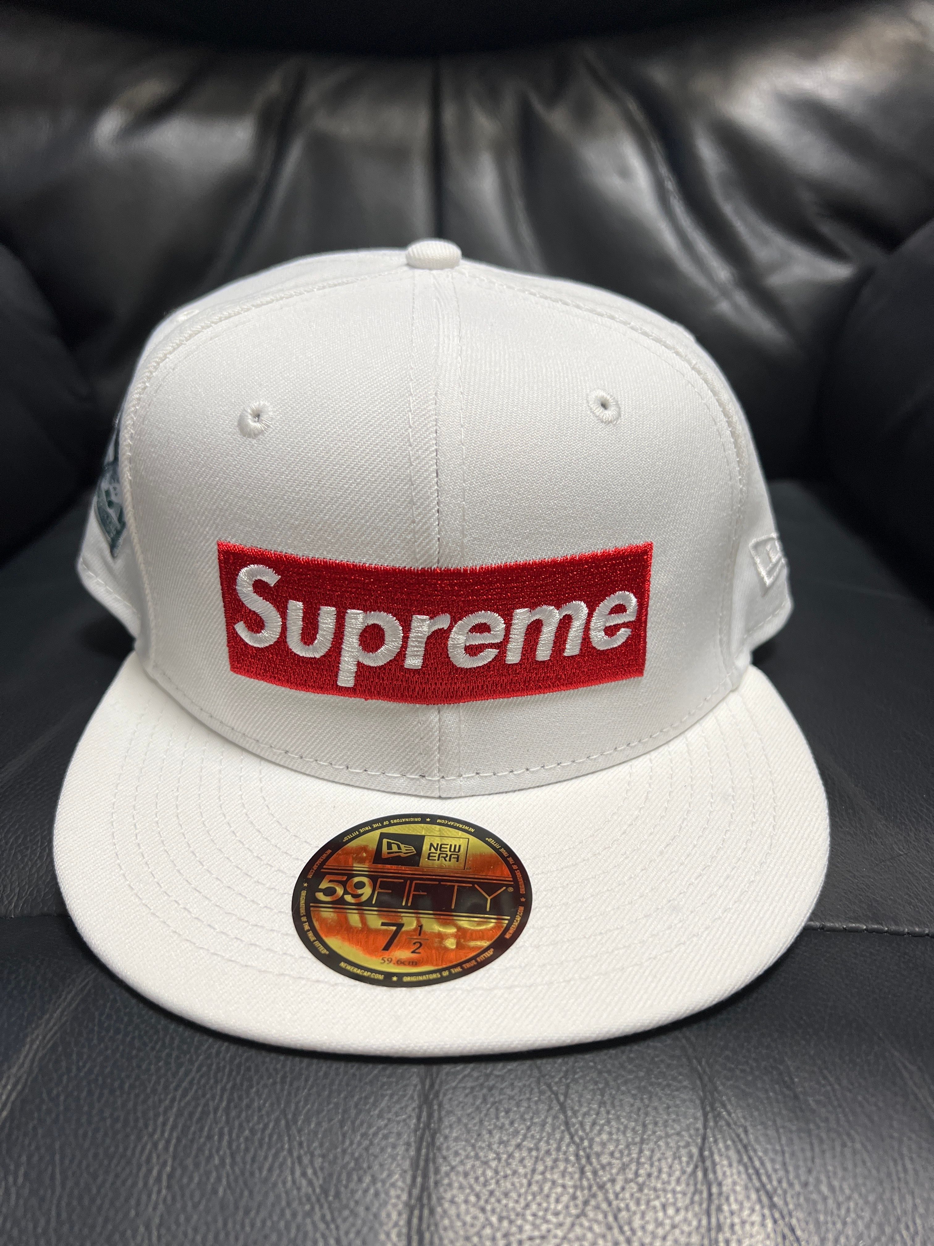 Supreme Money Box Logo New Era "White"