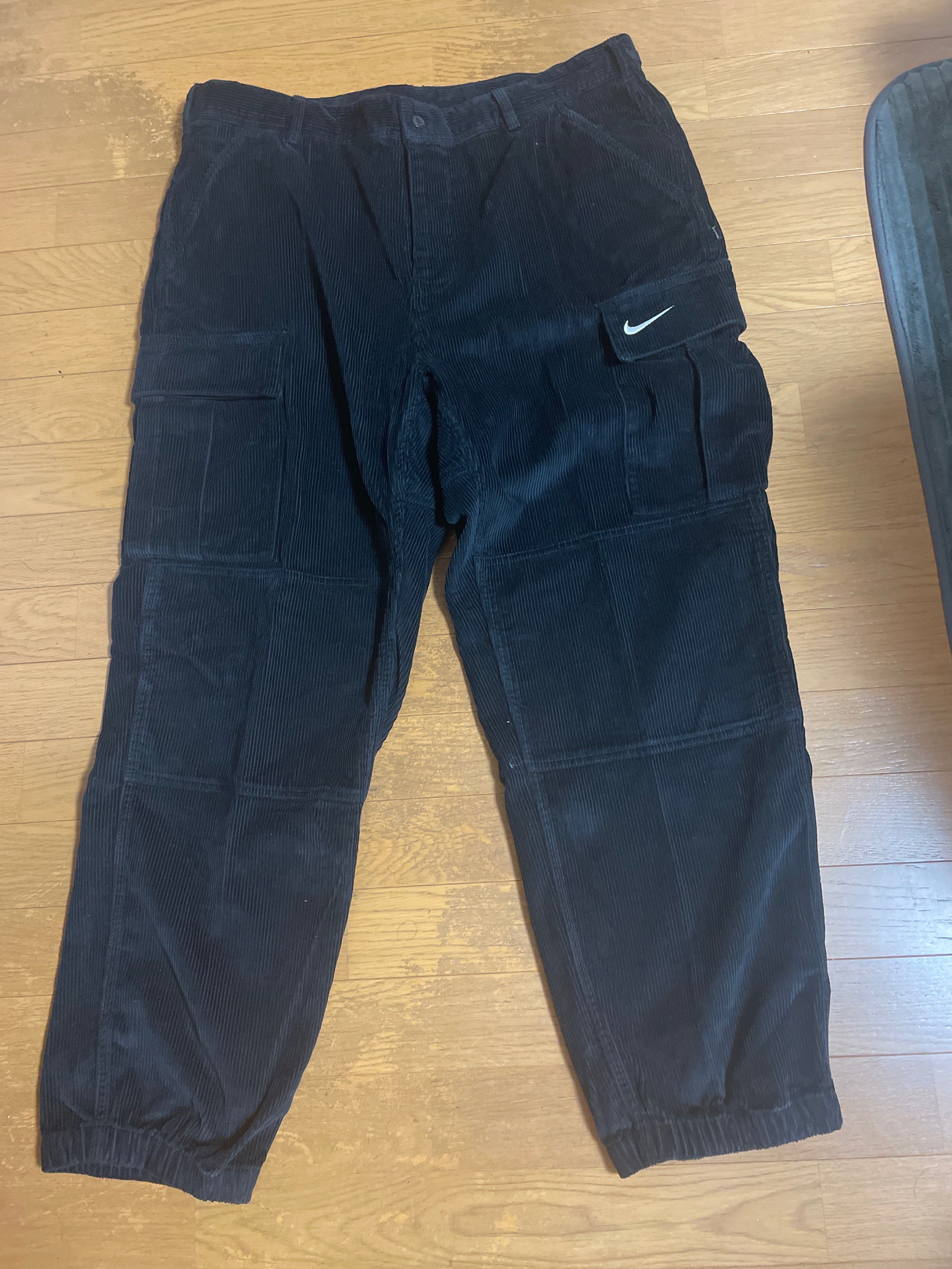 Supreme / Nike Arc Corduroy Cargo Pant "Black"