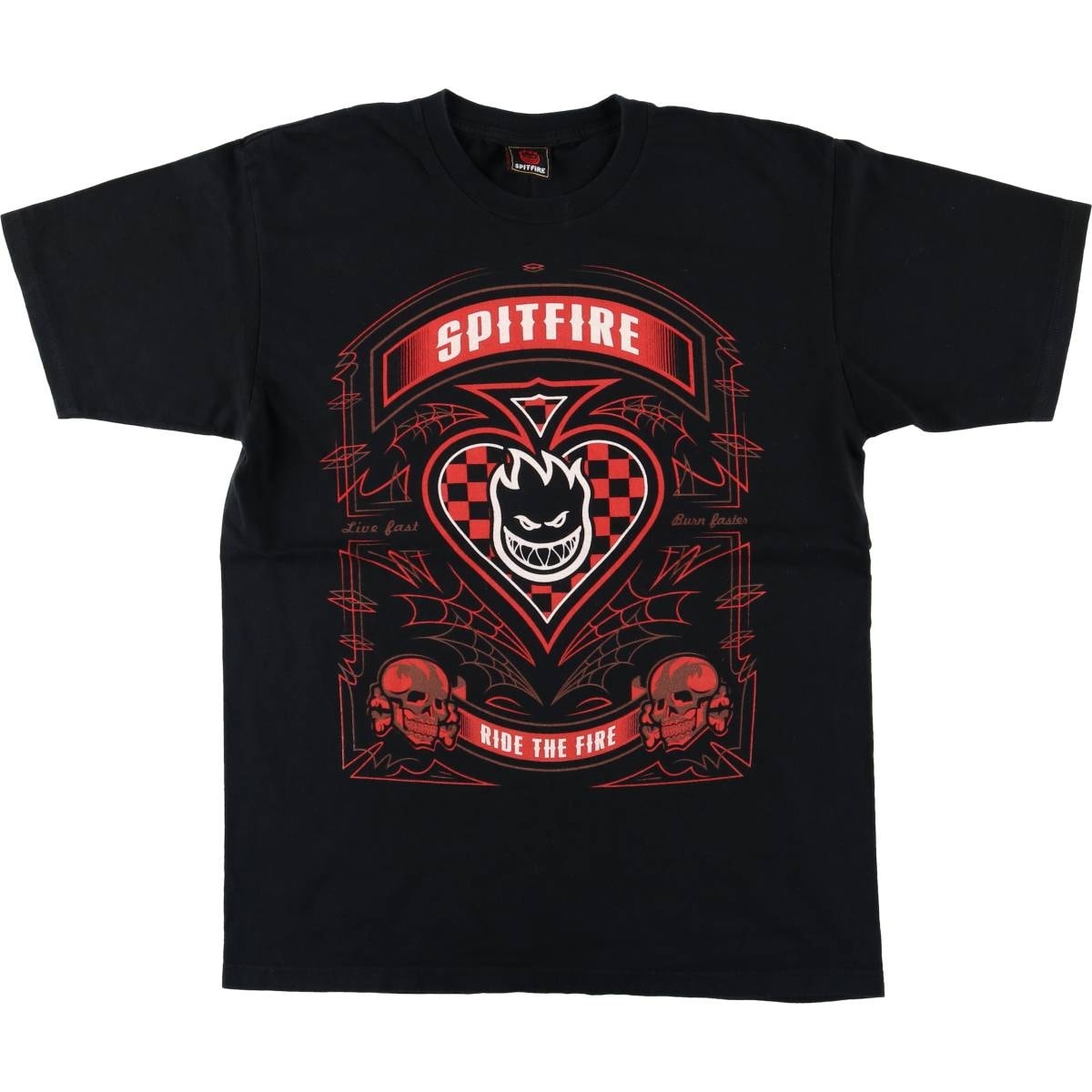 古着 00年代 スピットファイア SPITFIRE サーフ スケートTシャツ メンズL相当/eaa562549