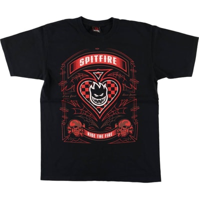 古着 00年代 スピットファイア SPITFIRE サーフ スケートTシャツ メンズL相当/eaa562549