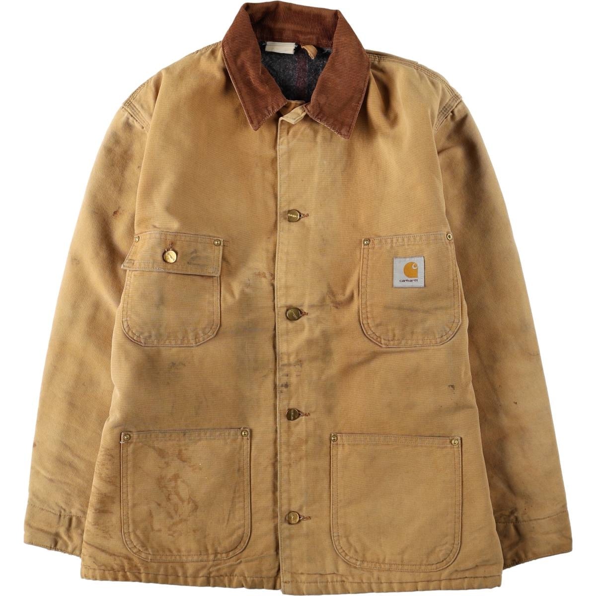 古着 カーハート Carhartt ミシガンチョアコート ダックカバーオール メンズXL相当/eaa673762
